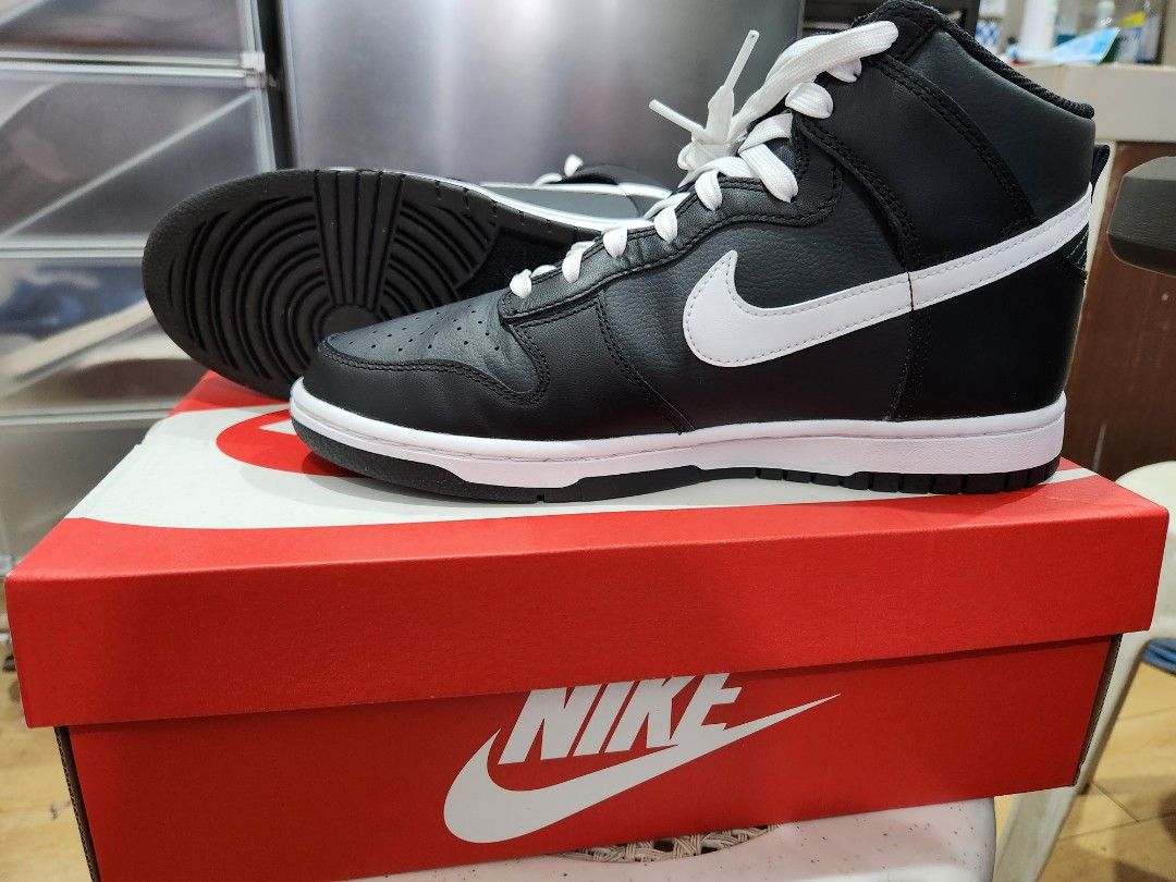 retro dunks black and white