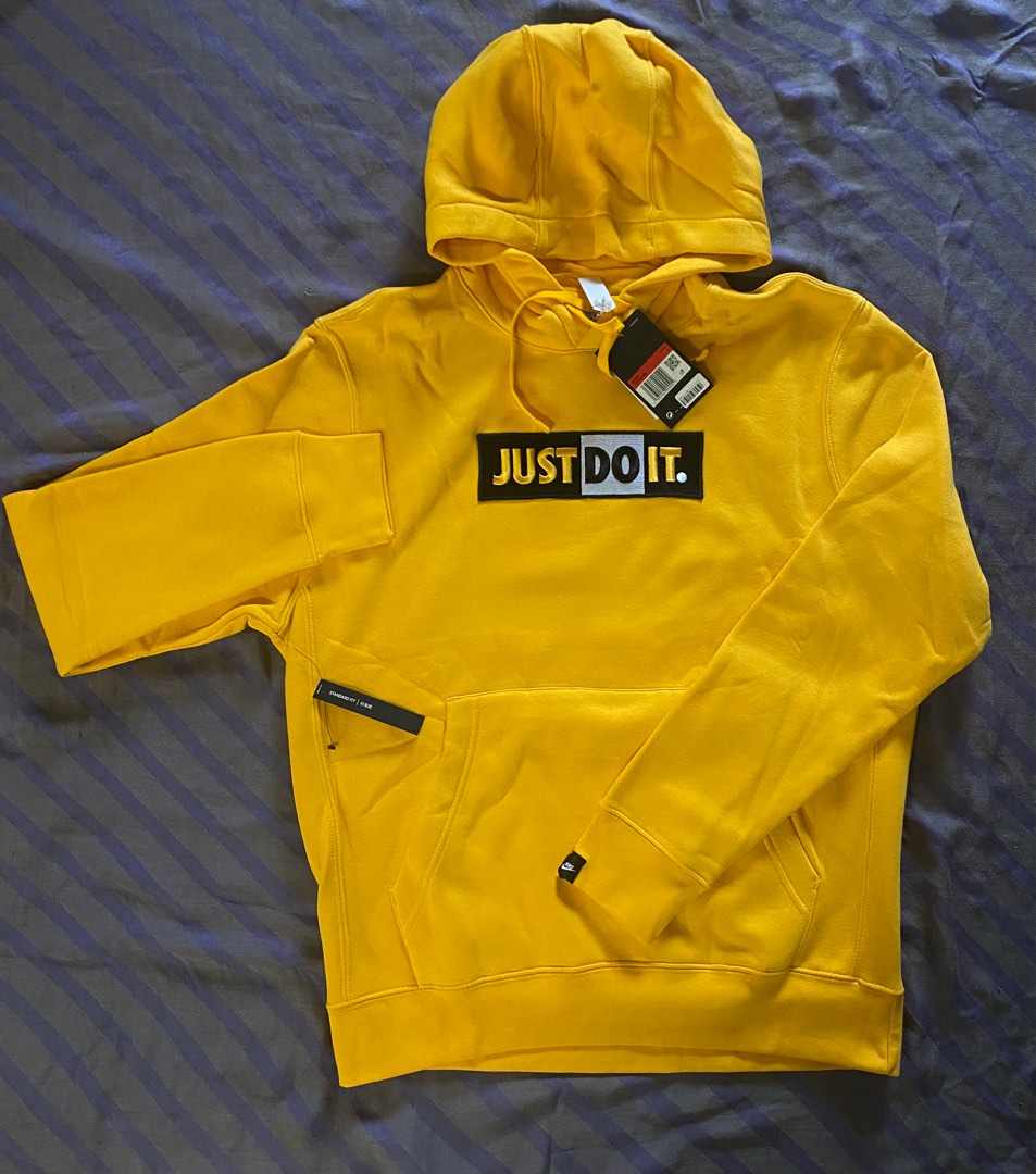 NIKE HOODIE JUST DO IT SPELL OUT Men s Fashion Tops Sets