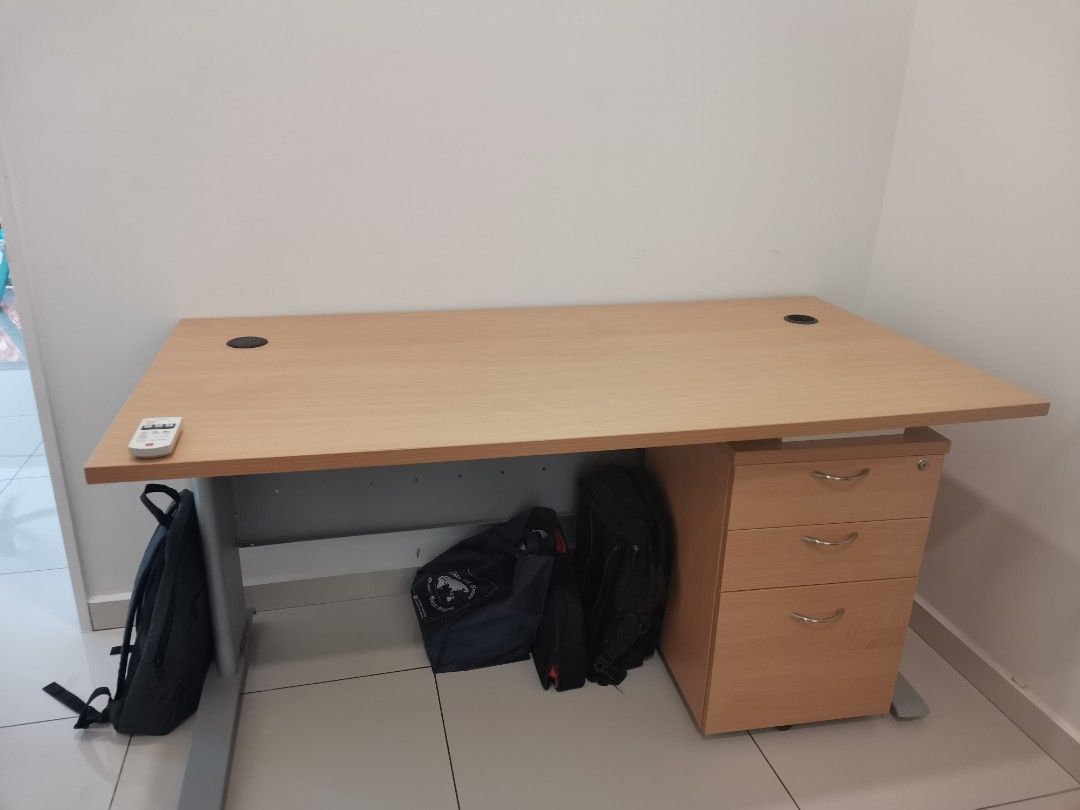 Office table with drawers for sale, Furniture & Home Living, Furniture