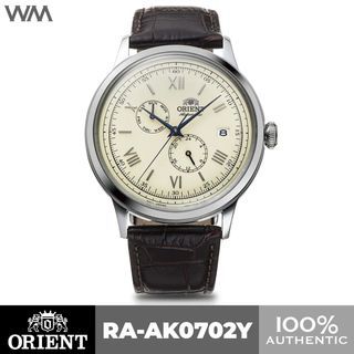 Orient Bambino Defender Classic Retro Ivory Cream Dial Automatic Watch RA-AK0702Y