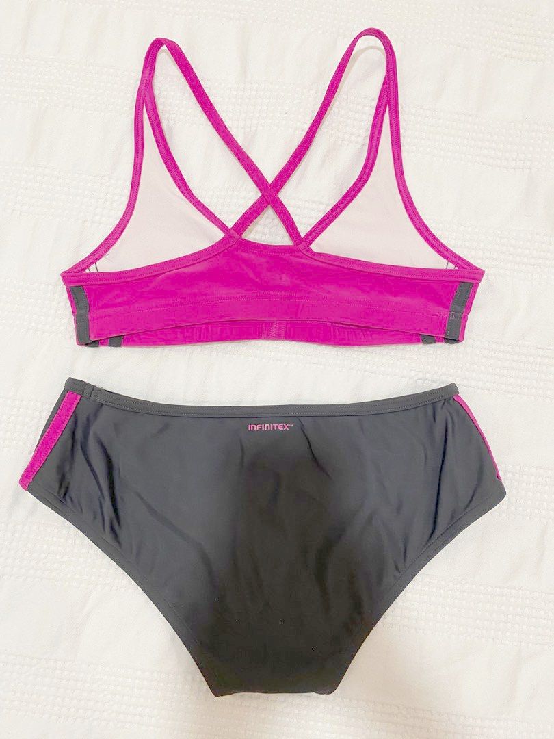 Original Adidas Sporty Bikini Set, Pink Gray (Category: Bikinis & Swimsuits) located in Angeles City. Submitted by jessygam2023 (Listing ID 1224022607, Image 2). Description: Original Adidas Sporty Bikini Set, Pink Gray Girl/ Teen/ Woman Size: Small Fit Bust: 33-34A Hips: 34 Worn once, in perfect condition like new. Selling price: Php 700 only For self pick up or buyer to arrange the courier pick up + sf. Imus Cavite.
