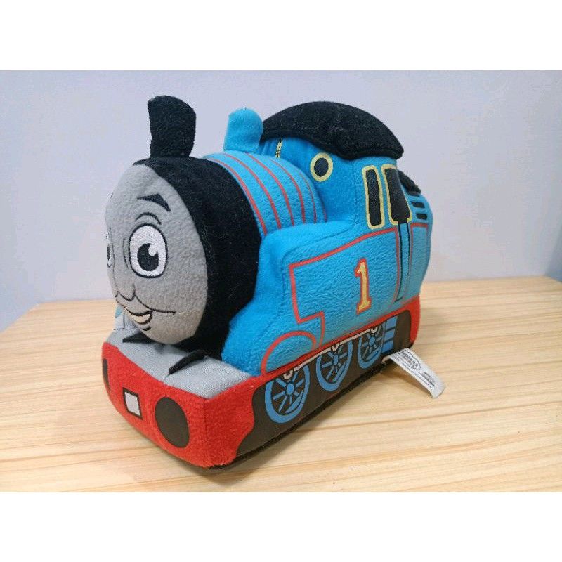 Original Thomas the Train Plush (Category: Plushies & Soft Toys) located in Quezon City. Submitted by babylianne (Listing ID 1224129022, Image 2). Description: (1) Original Thomas the Train Plush Thomas and Friends Size: Big - 680 Hard Face Battery Operated - Untested Size: Approx L- 26cm H - 29cm W 12cm (2) Original Thomas the Train Plush Thomas and Friends - 800 Size: Approx L- 25cm H - 18cm W 12cm (3) Original Thomas the Train Plush Size: Medi