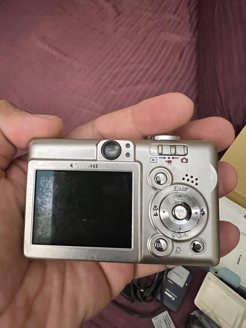 ORIGINAL USED CANON DIGITAL IXUS 50 KEMASRAYA, Photography, Cameras on