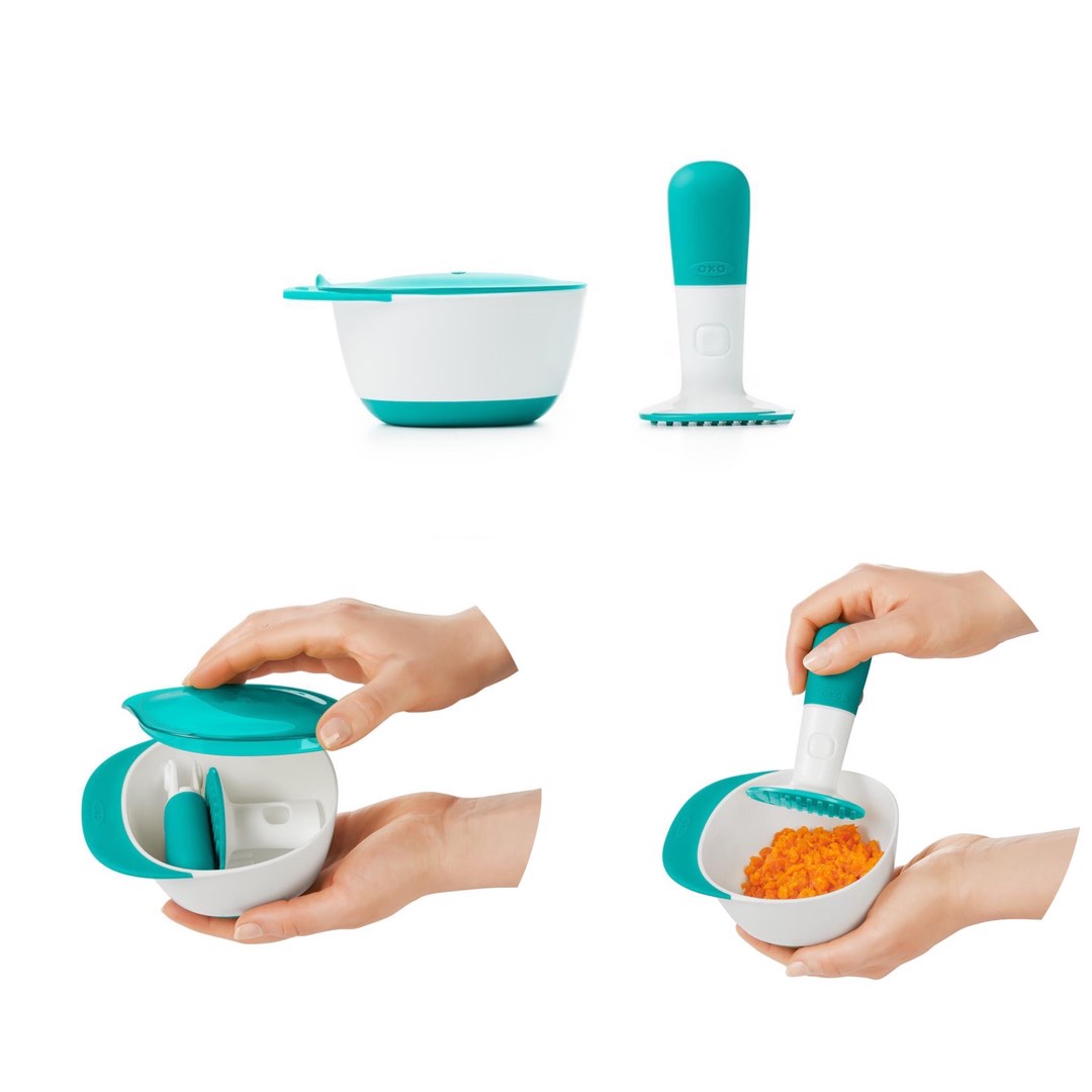 OXO Tot Food Masher - Teal