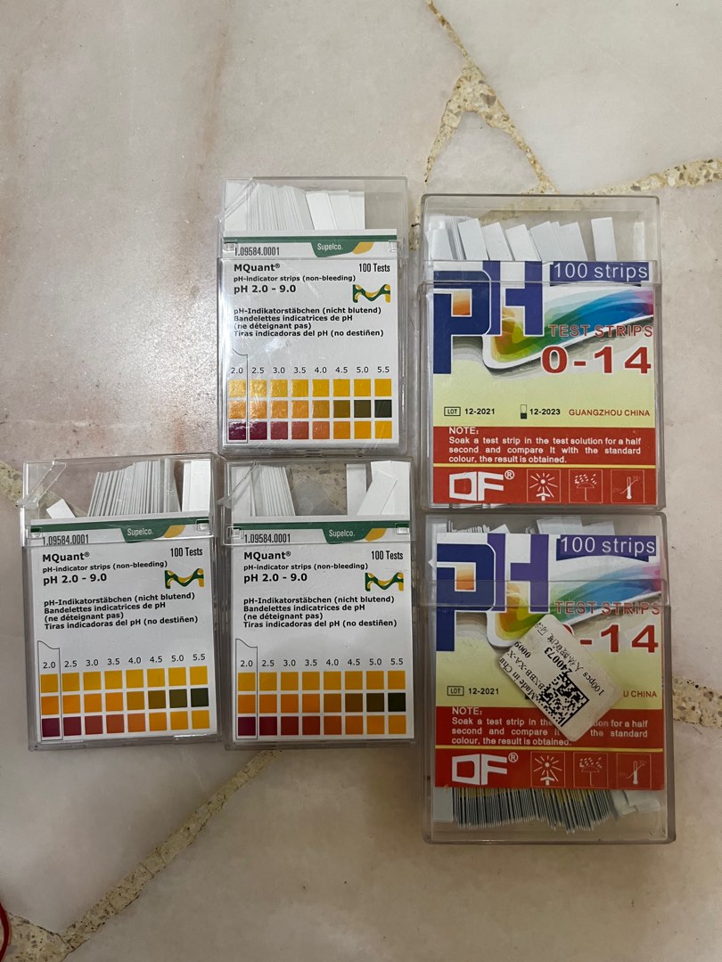 Ph indicator strips, Health & Nutrition, Medical Supplies & Tools on