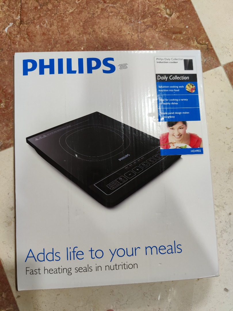 Philips Induction Cooker HD4902 (New), TV & Home Appliances, Kitchen
