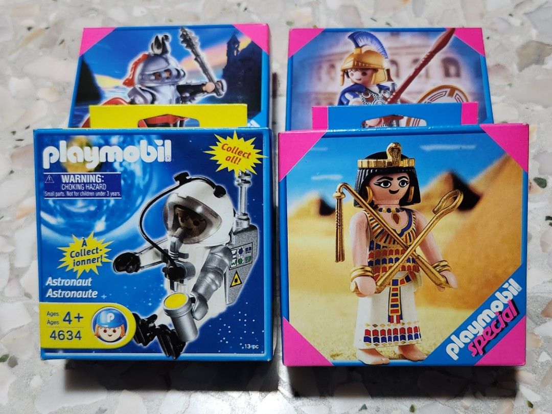 Playmobil Special Knight Roman Cleopatra Spaceman Astronaut