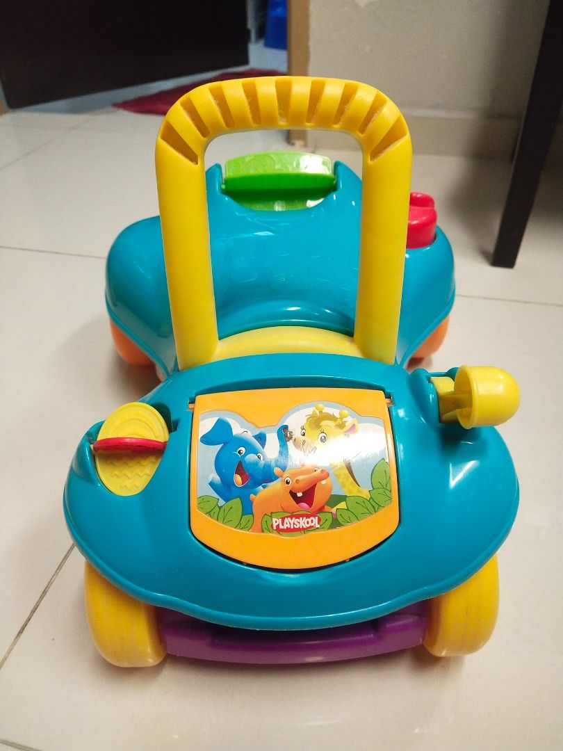 Playskool baby walker and car ride, Babies & Kids, Infant Playtime on Carousell