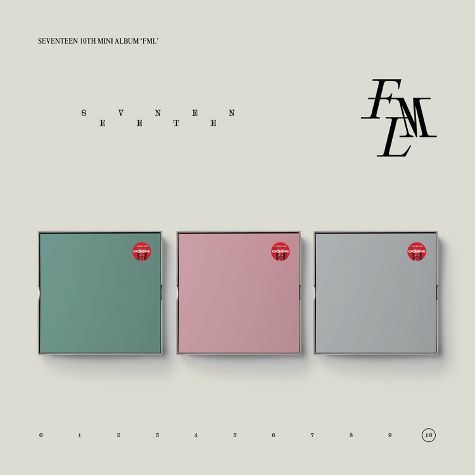 SEVENTEEN - SEVENTEEN 10th Mini Album 'FML’ (Target Exclusive, CD)
