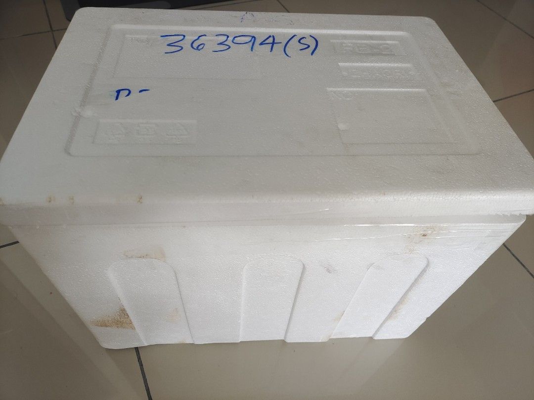 Polystyrene cool box, Furniture & Home Living, Home Improvement