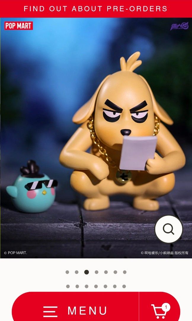 Popmart Scissor Seven Doggie Killer, Hobbies & Toys, Toys & Games on