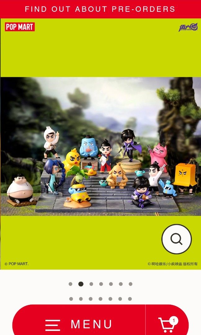 Popmart Scissor Seven Doggie Killer, Hobbies & Toys, Toys & Games on