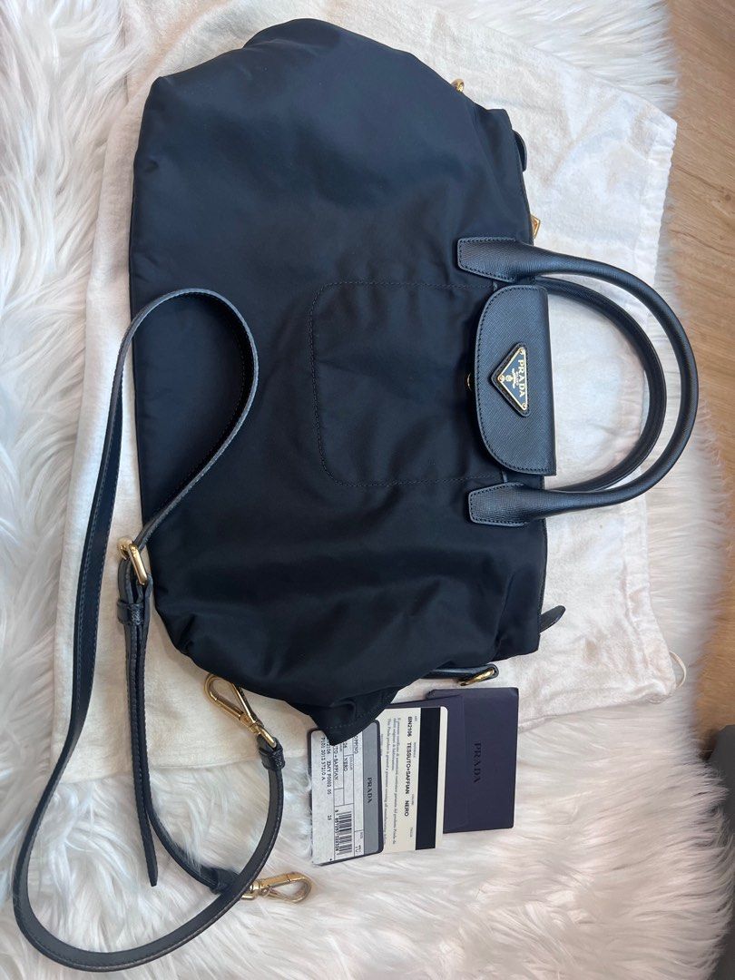Prada BN2106 Tessuto Nylon Convertible Tote Bag