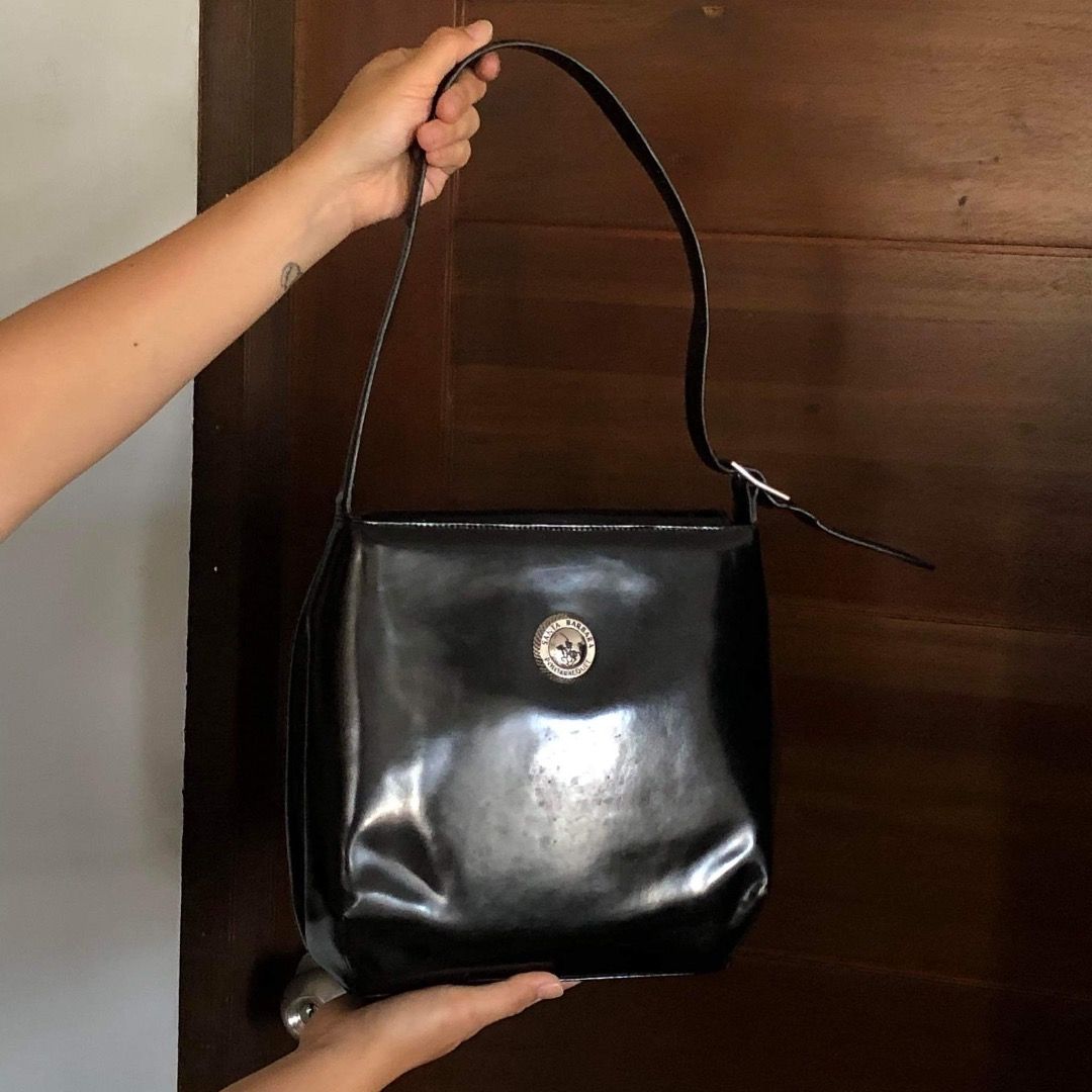 Preloved Santa Barbara Polo Racquet Club bag