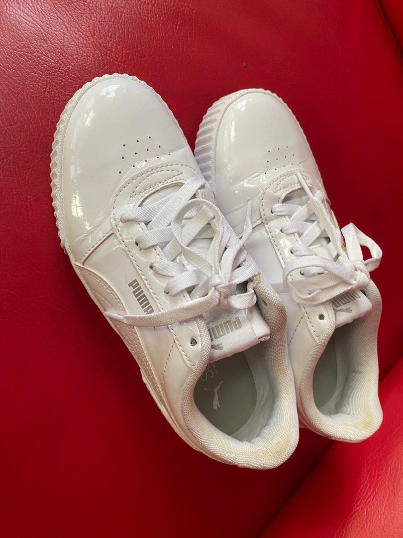Puma Sneakers Carina P White Women s Fashion Footwear Sneakers