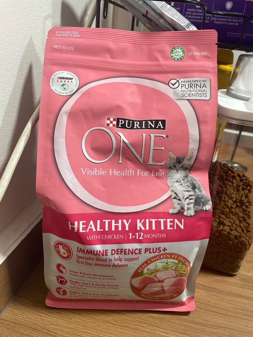 purina kitten dry food, Pet Supplies, Pet Food on Carousell