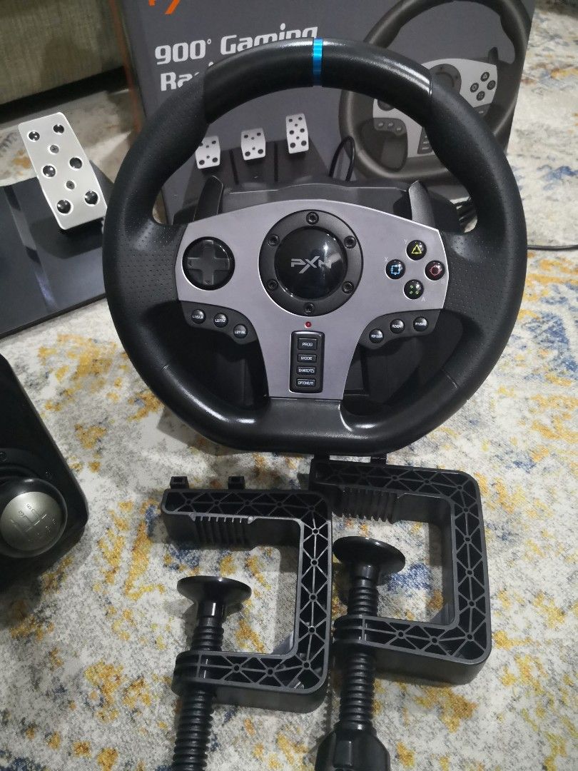 PXN V9 Gaming Racing Wheel, Video Gaming, Gaming Accessories