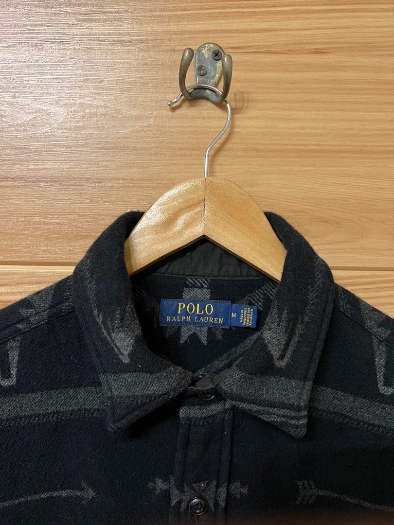 Ralph Lauren Beacon Print Overshirt, Men's Fashion, Coats, Jackets and  Outerwear on Carousell