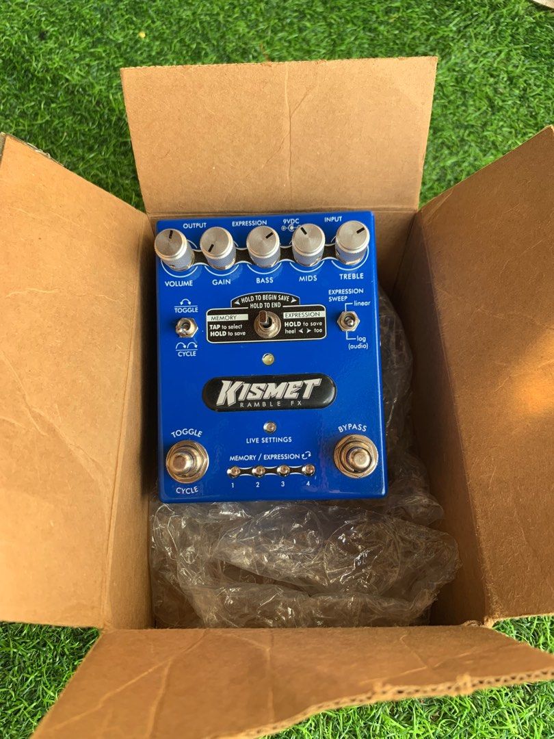 Ramble FX Kismet (Category: Musical Instruments) located in Hilongos. Submitted by extragear (Listing ID 1223998628, Image 2). Description: Compatible with Cuvave/M-Vave Chocolate Midi Footswitch. Using M-Vave midi footswitch you can access up to 32 presets which is overkill already. 8 presets is enough for me. Imagine 8 drive effects on your board using only one pedal and a mini size midi footswitch. demo using m-vave chocolate midi controller h