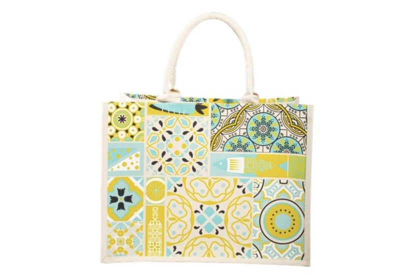 Cotton Printed Tote with Zipper - Support Village Artisans – Maheejaa