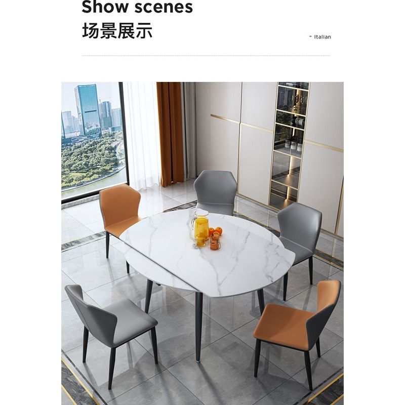 Rectangle extendable round Dining Table Free Delivery/ NEW, Furniture ...