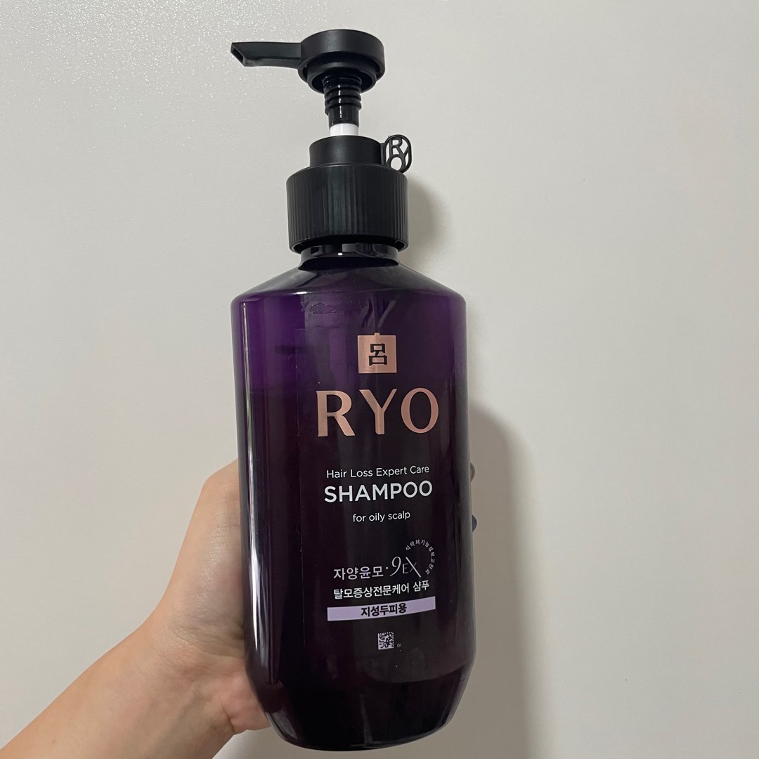 Ryo Hair Loss Oily Shampoo Korean Ginseng 400 ml, Beauty & Personal