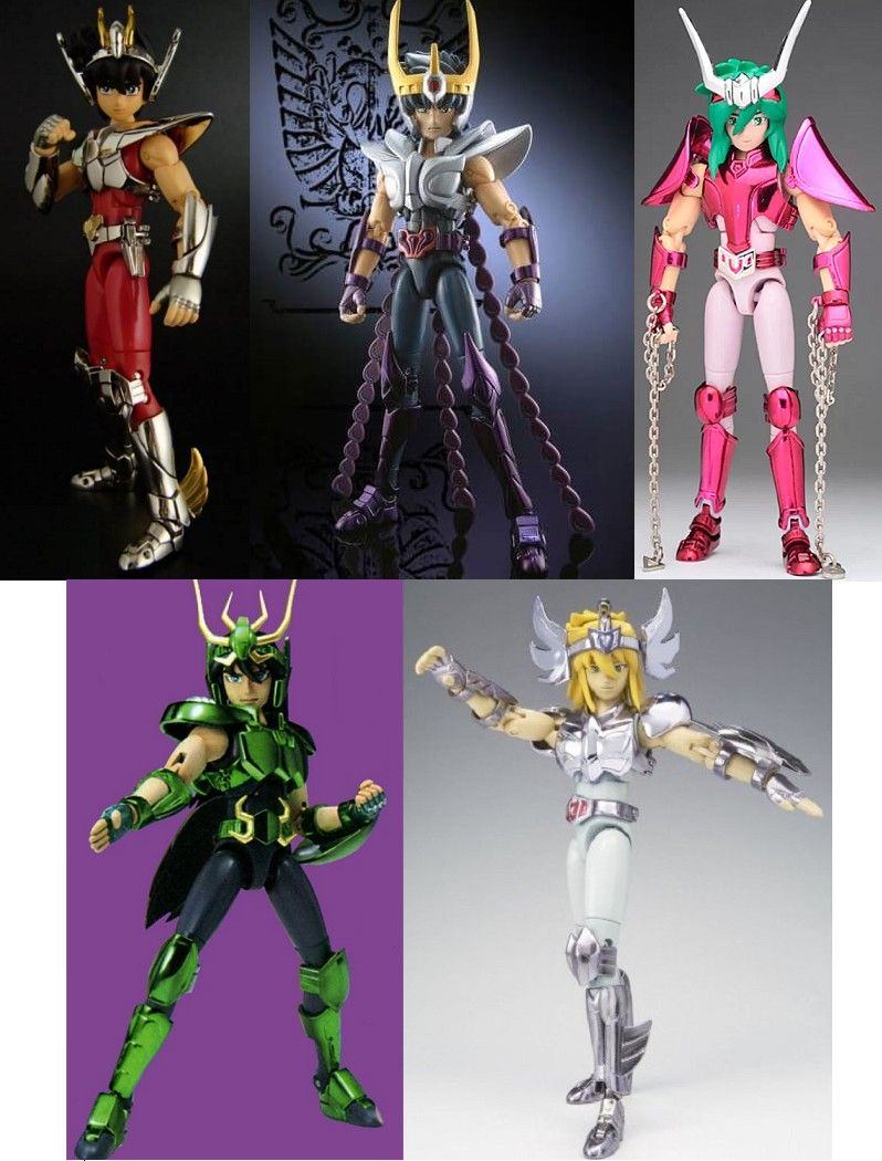 Anime Heroes Saint Seiya Knights of the Zodiac Pegasus Action Figure Set, 3  Pieces