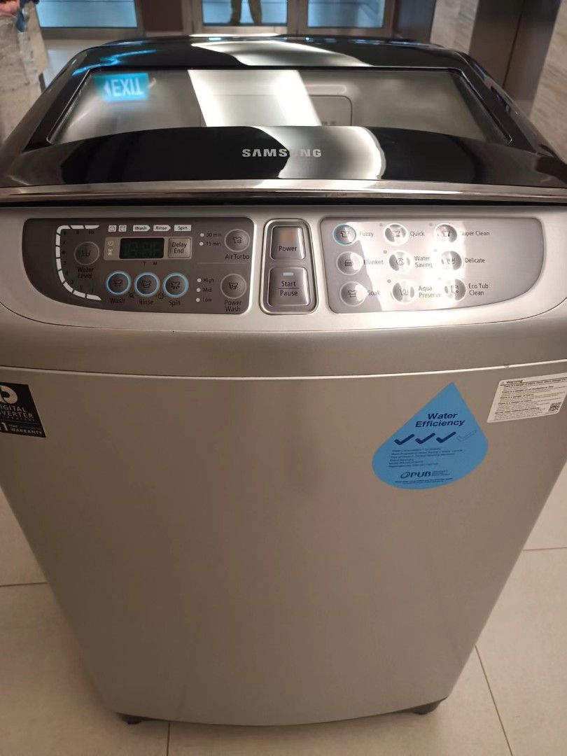 Samsung 10KG Digital inverter Washing Machine, TV & Home Appliances