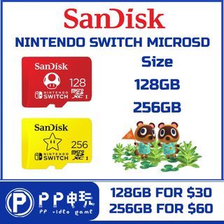 Sandisk Ultra 256GB MicroSD Memory Card Steam Deck Nintendo Switch 3DS XL  Gaming