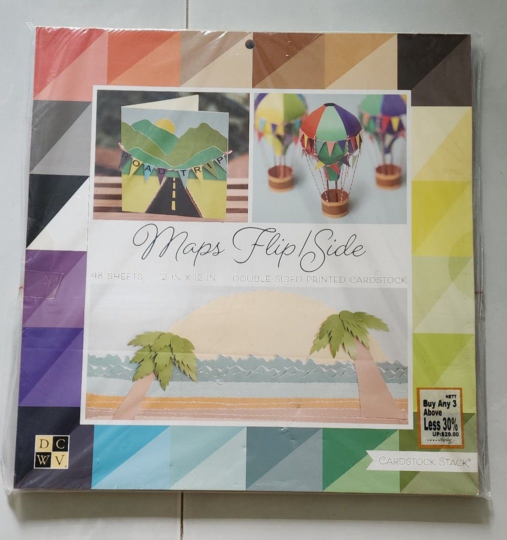 Scrapbook Card Stocks, Tag Stacks and Papers (12"x 12"), Hobbies & Toys