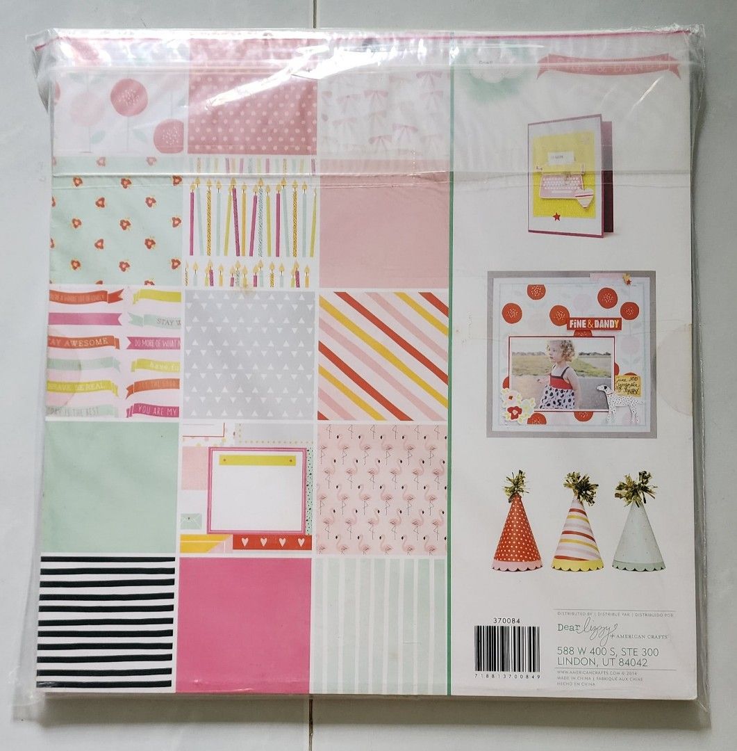 Scrapbook Card Stocks, Tag Stacks and Papers (12"x 12"), Hobbies & Toys