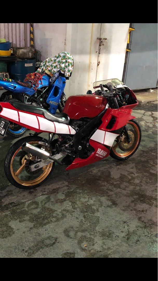 scrapping a motorcycle