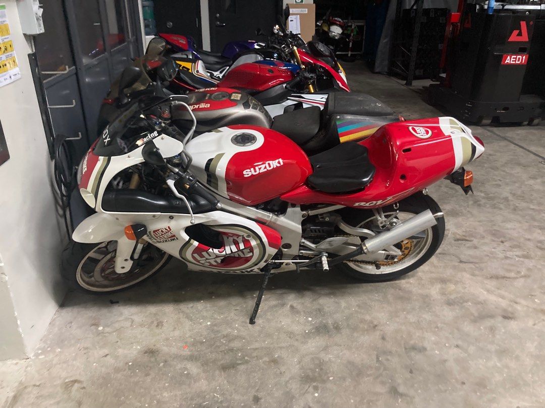 scrapping a motorcycle