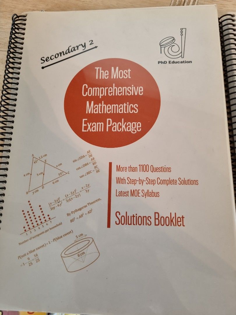 G3 Sec 2 Math Notes Sec 2 math exam page, Hobbies & Toys, Books & Magazines, Assessment ...