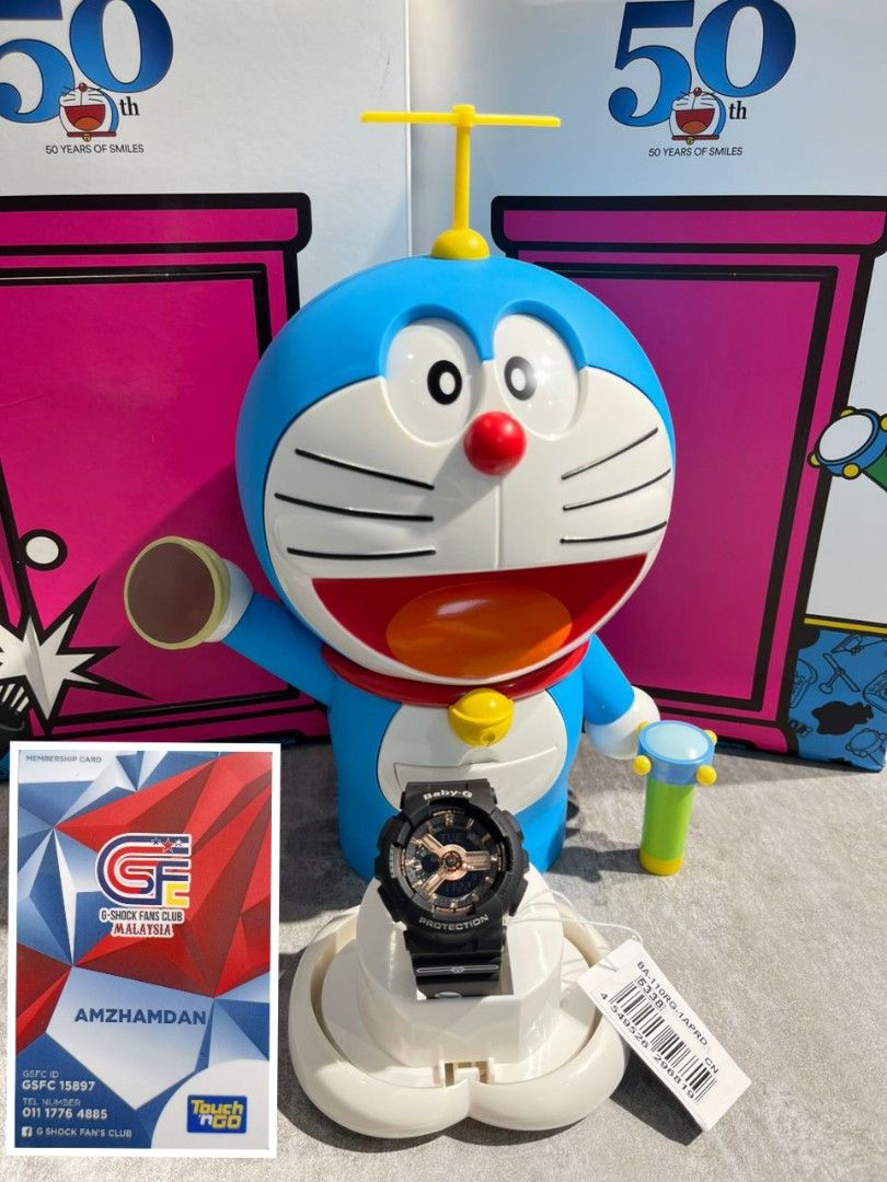 Baby g sales doraemon