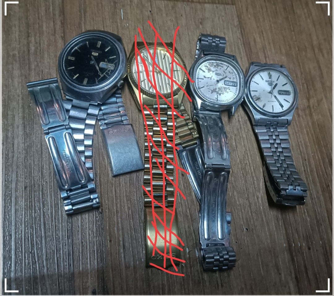 SEIKO 5 JAM LAMA Men s Fashion Watches Accessories Watches