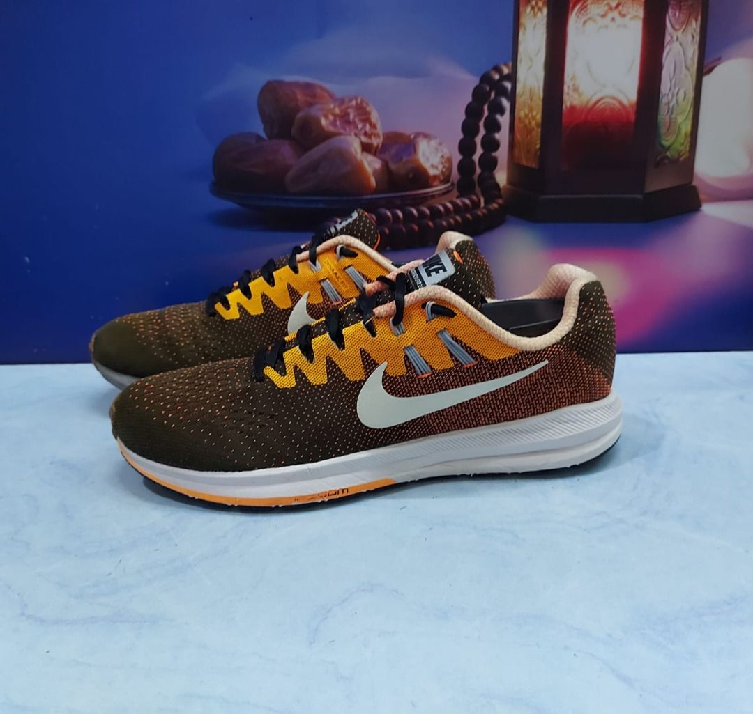 Sepatu Nike Air Zoom Original Structure 20 black total Orange 849576-002  Size 43
