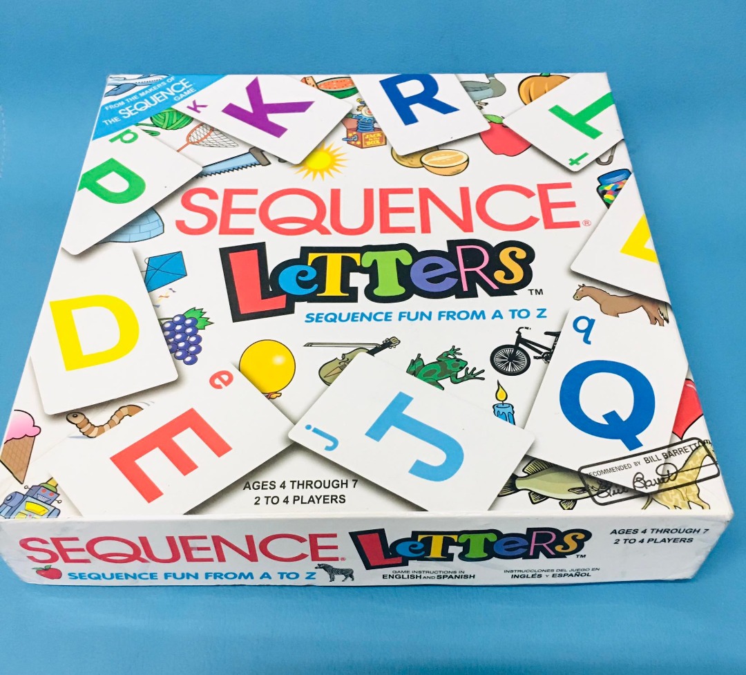 Sequence Letters (Sequence Fun From A To Z), Hobbies & Toys, Toys