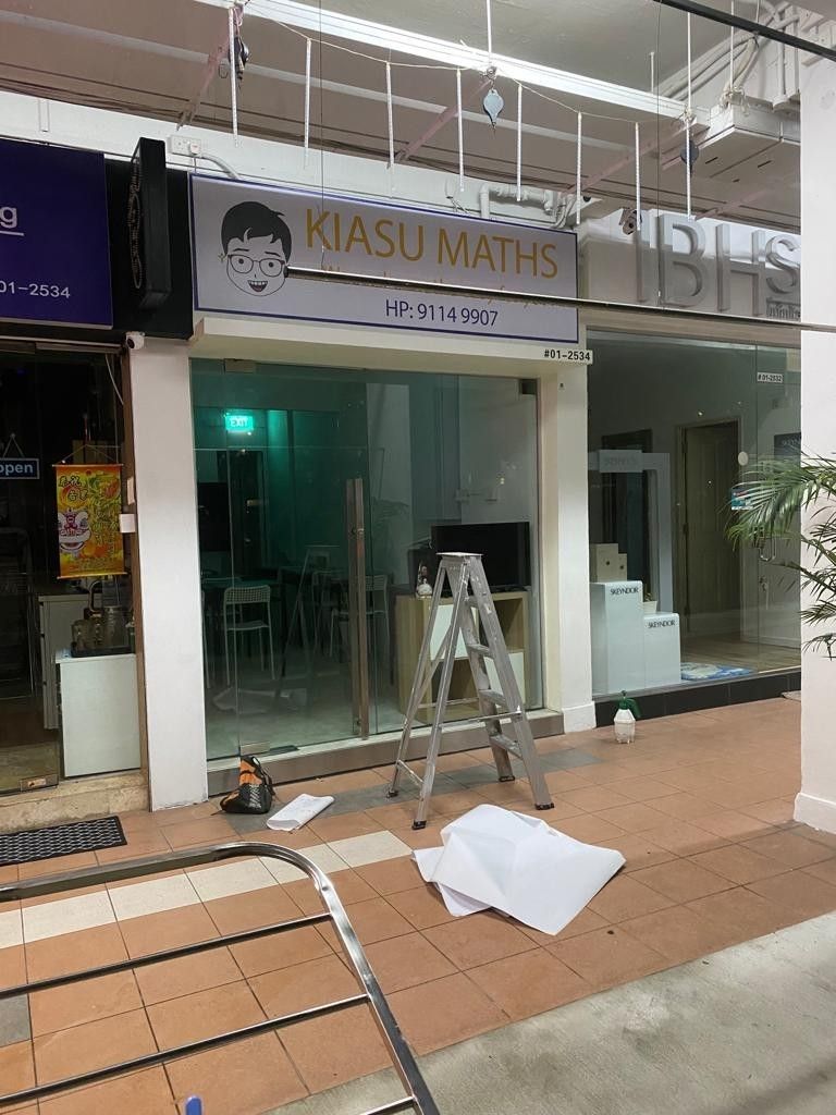 SHOP SIGN BOARD / LIGHT BOX SIGNBOARD / STALL BOARD / PASAR SIGN BOARD