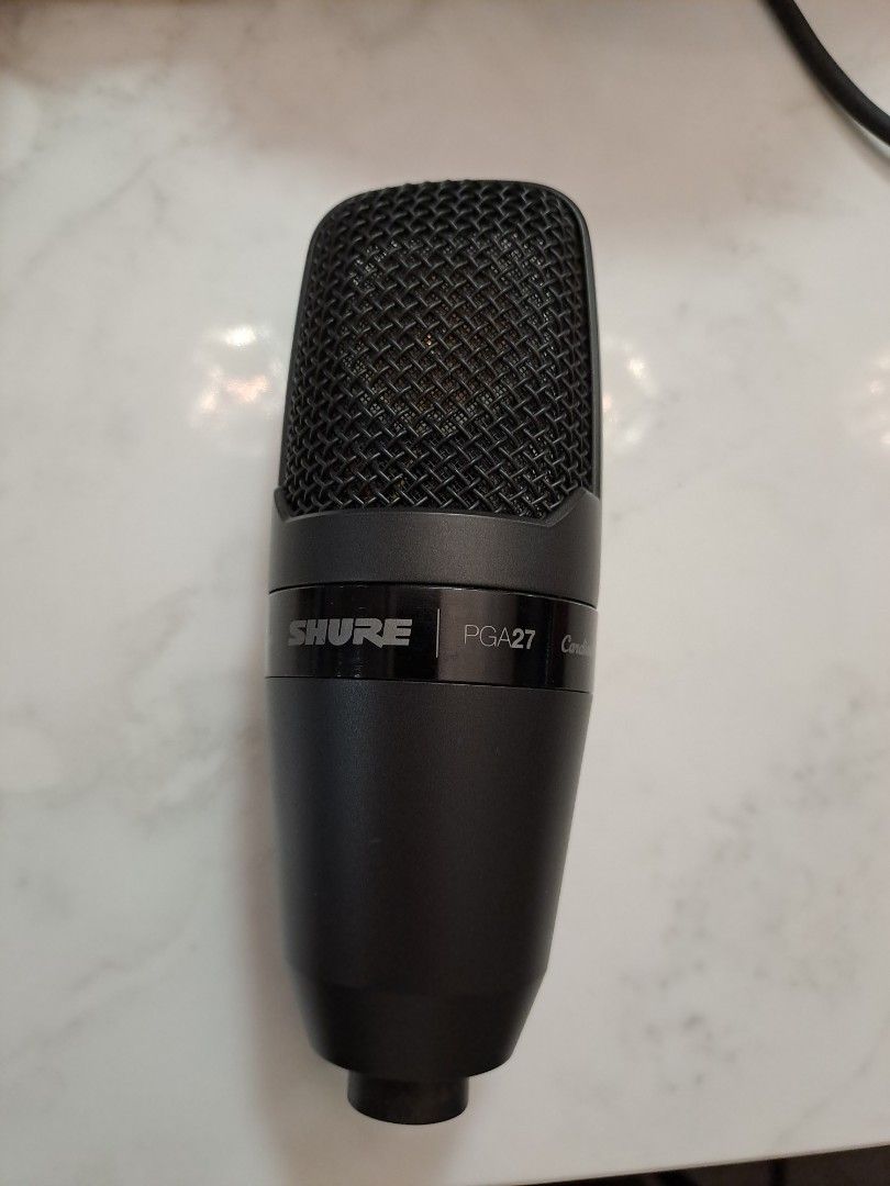 SHURE PGA27, Audio, Microphones on Carousell