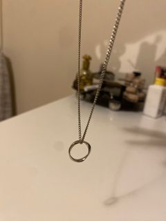 Silver necklace