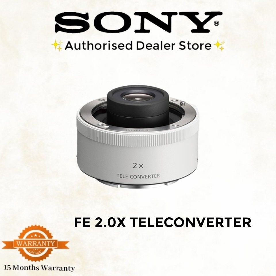 Sony E Mount Lenses Sony FE 2.0X Teleconverter (SEL20TC) For Sony E Mount Lenses Sony FE 2.0X Teleconverter (SEL20TC) For