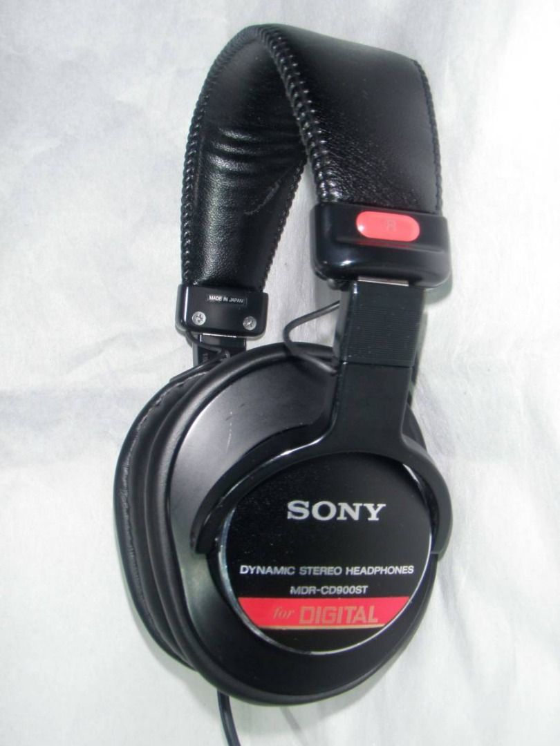 SONY MDR-CD900ST動圈式封閉監聽耳機, 音響器材, 頭戴式/罩耳式耳機