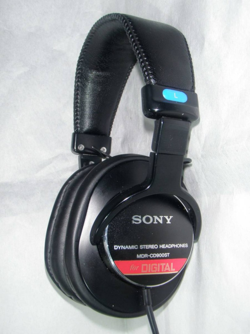 SONY MDR-CD900ST動圈式封閉監聽耳機, 音響器材, 頭戴式/罩耳式