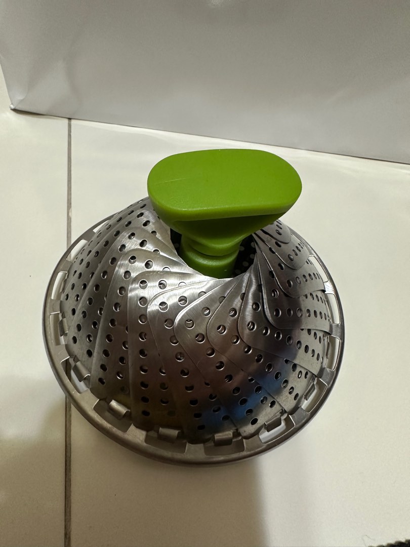 Stainless Steel Collapsible Steamer Vegetable Fruit Basket, TV & Home