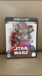 STARWARS THE LAST JEDI 4K ULTRA HD + BLU-RAY + BONUS DISC (UK)