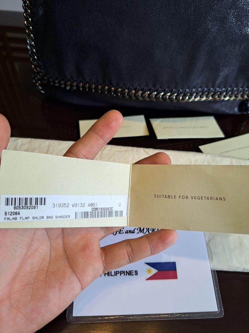 Stella McCartney Falabella Shoulder Bag (Category: Luxury Bags & Wallets) located in Tagum. Submitted by luxestreetbags (Listing ID 1223967349, Image 3). Description: Authentic/Original Stella McCartney Falabella Shoulder Bag, Preowned ‼️‼️👛👛 Made in Italy With code Ykk zipper Inclusion: Certificate of Authenticity (COA), Dustbag and Cards ➕️ SF depends on the country ✈️ DHL In great condition 🤩 Please zoom in and zoom out to appreciate. Pleas