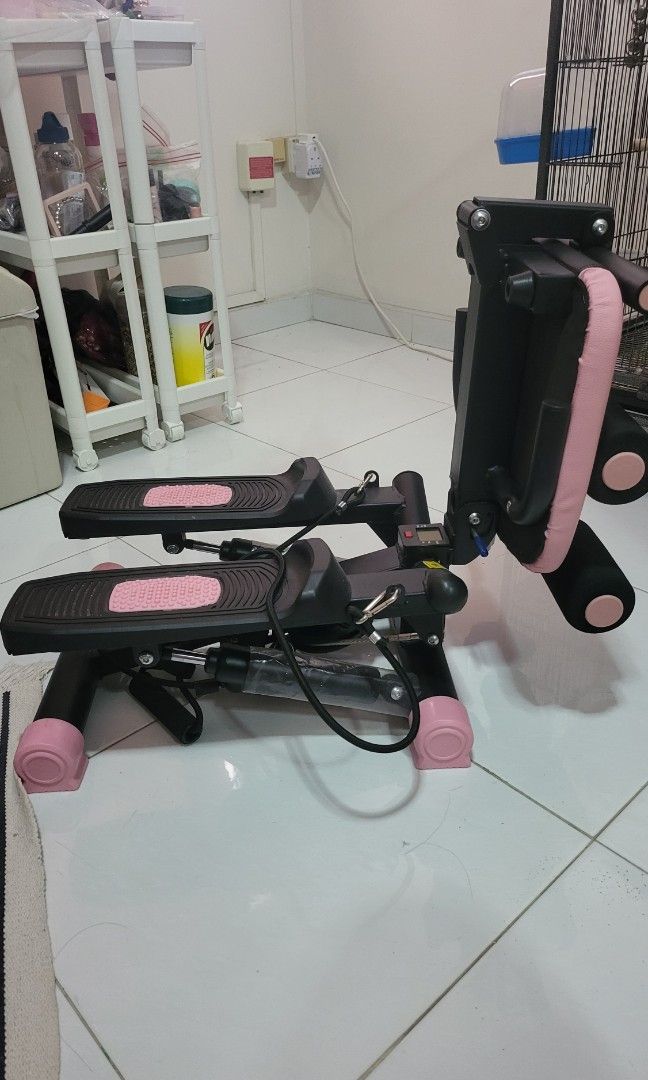 Stepper Excercise with Sit - Up Auxiliary Lazy Abdomen Narrower ...