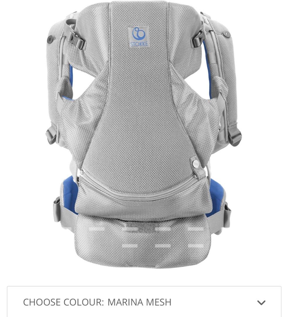 Stokke MyCarrier Front and Back (Marina Mesh), Babies & Kids, Going Out