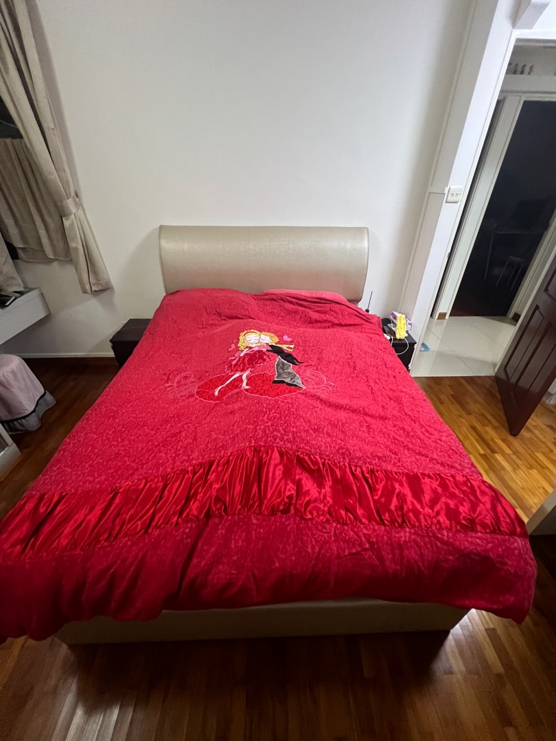 Storage bed frame, Furniture & Home Living, Furniture, Bed Frames